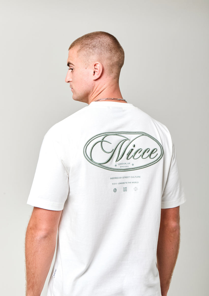 【新品】ennoy 2Pack L/S T-Shirts (WHITE)　L NICCE Mens Grant T-Shirt | Off White