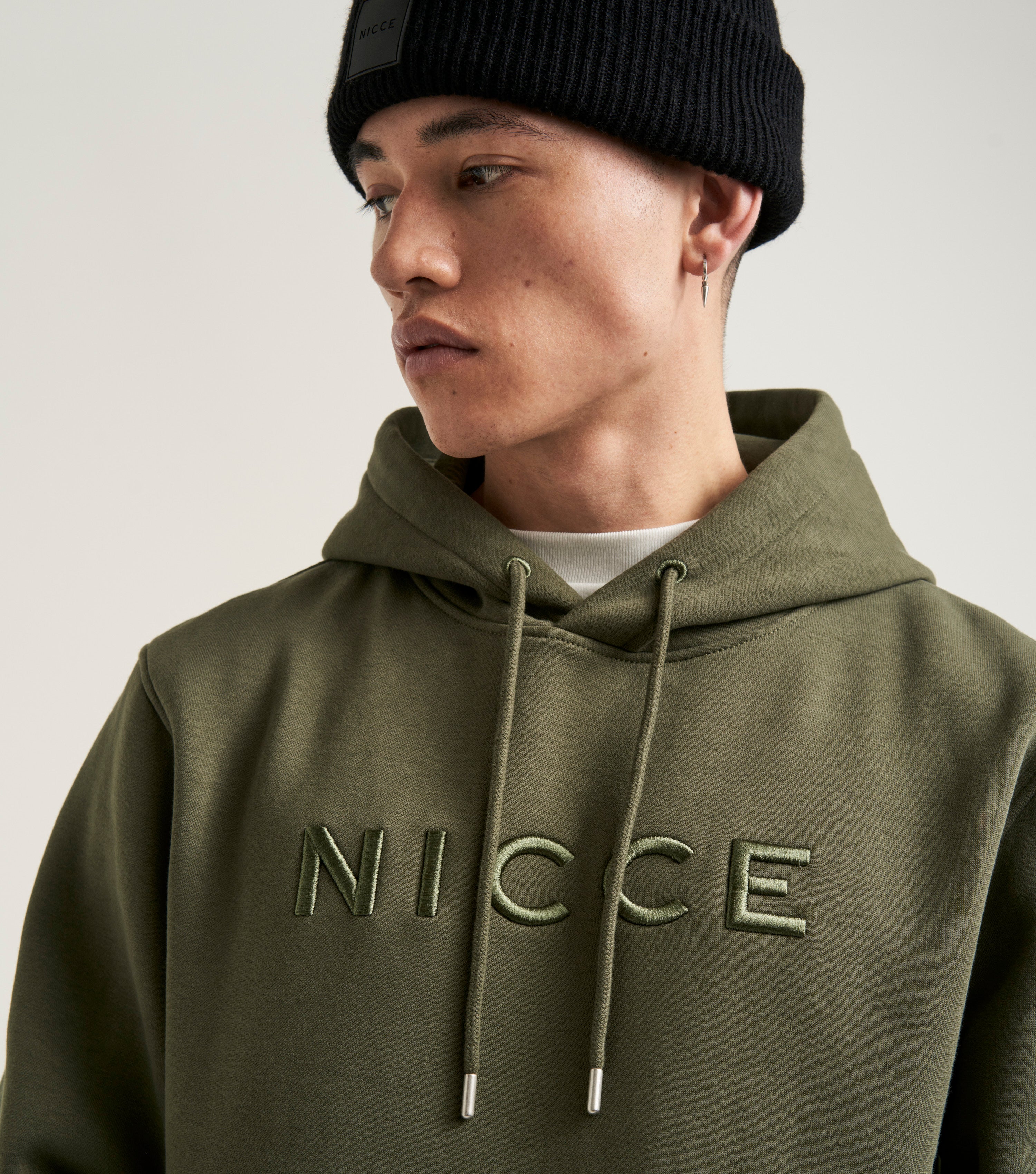 NICCE Mens Mercury Hoodie Juniper Green