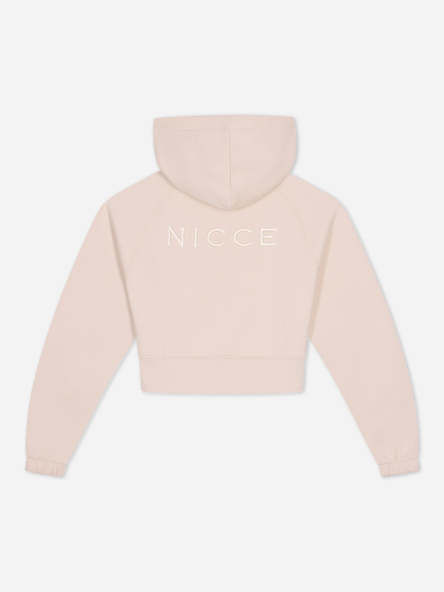 NICCE Womens Ersa Cropped Zip Through Hoodie | Sandshell