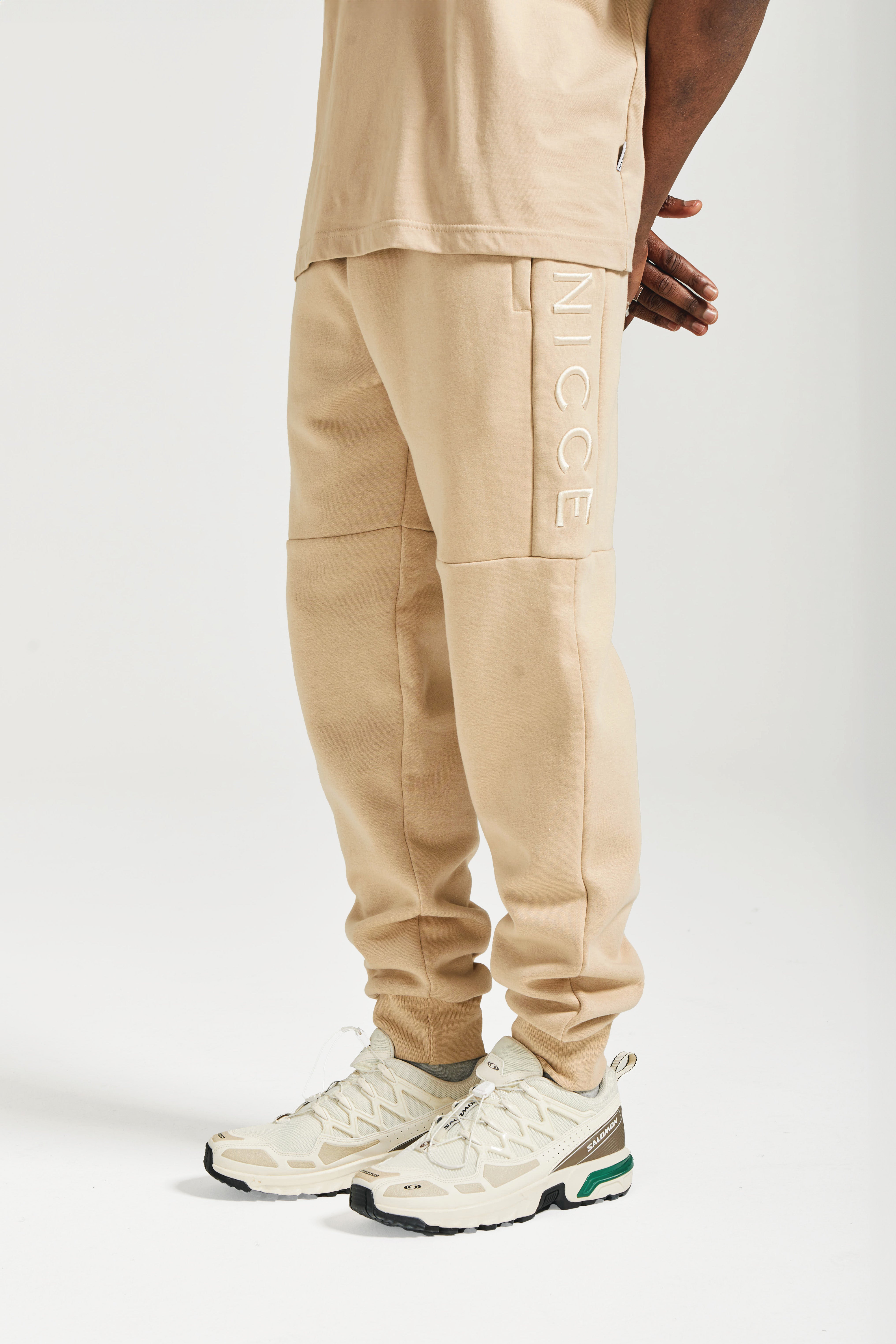 NICCE Mens Mercury Joggers Stone - Main Image