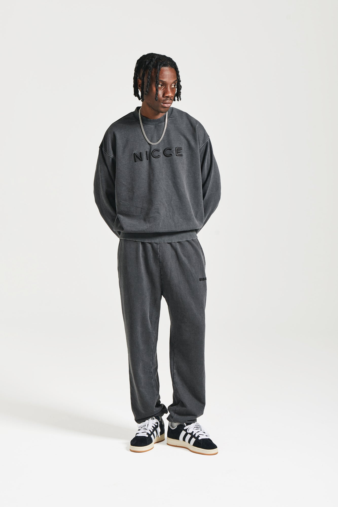 ennoy CREW SWEAT SET UP (GRAY × BLACK) M ennoy CREW SWEAT SET UP (GRAY × BLACK) M ennoy CREW SWEAT SET UP