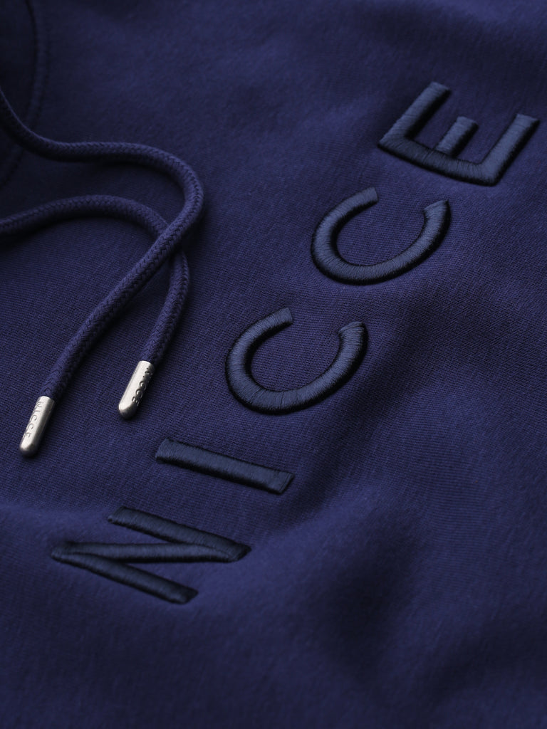 NICCE Mens Mercury Hoodie Navy