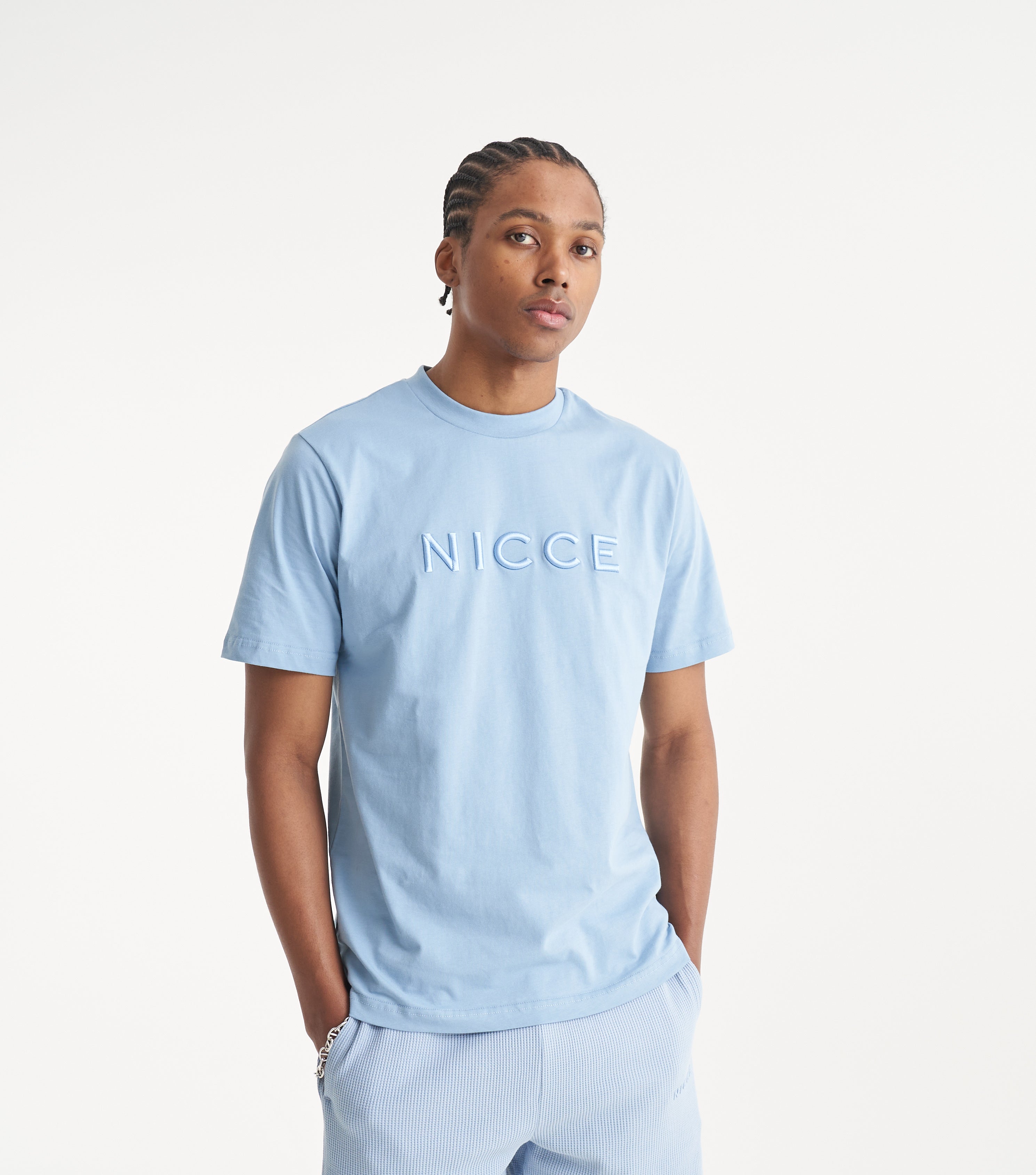 Mercury T Shirt Light Blue