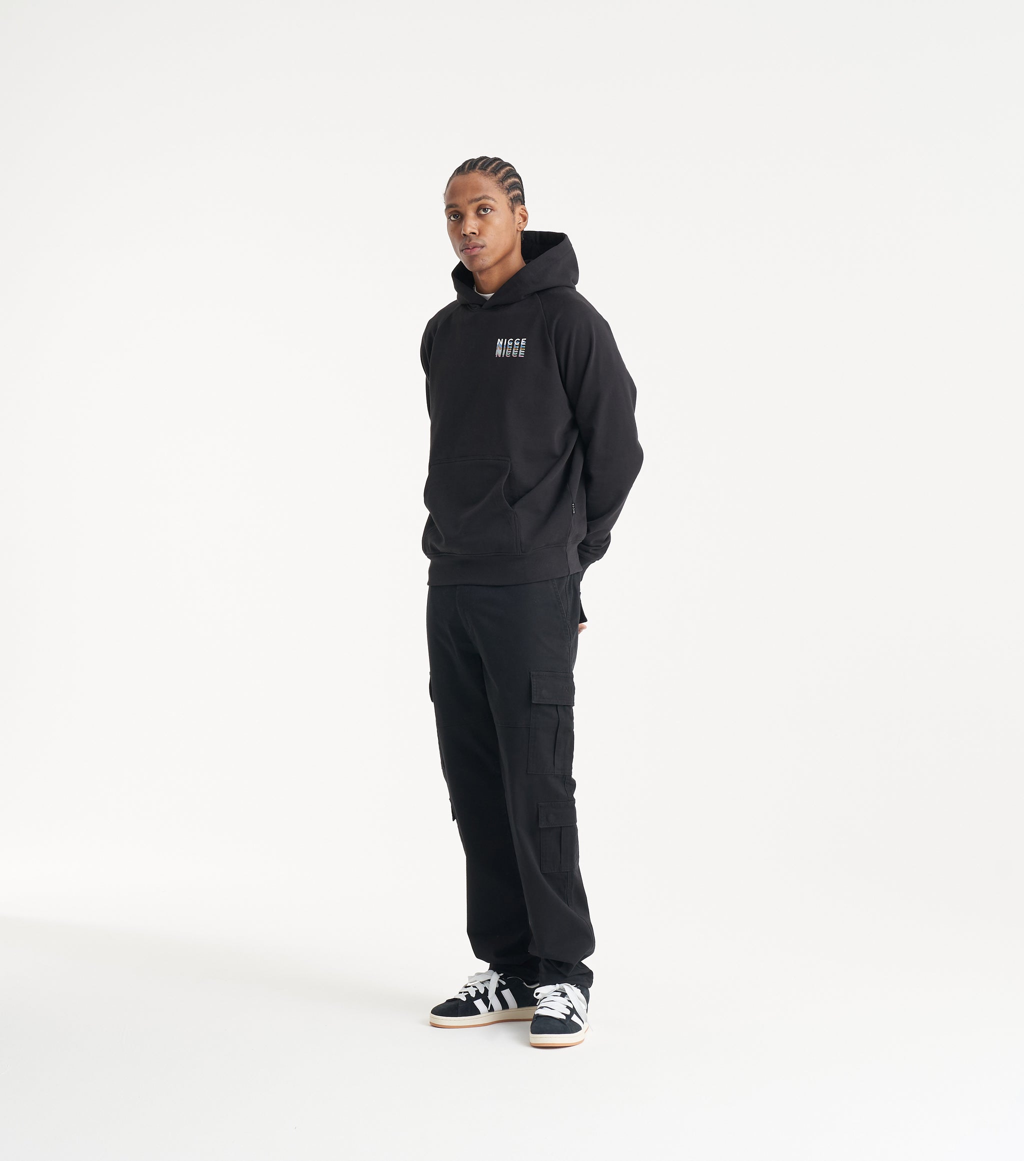 NICCE Mens Orbit Hoodie Black - Main Image