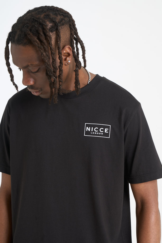 NICCE Mens Franzo T-Shirt | Black