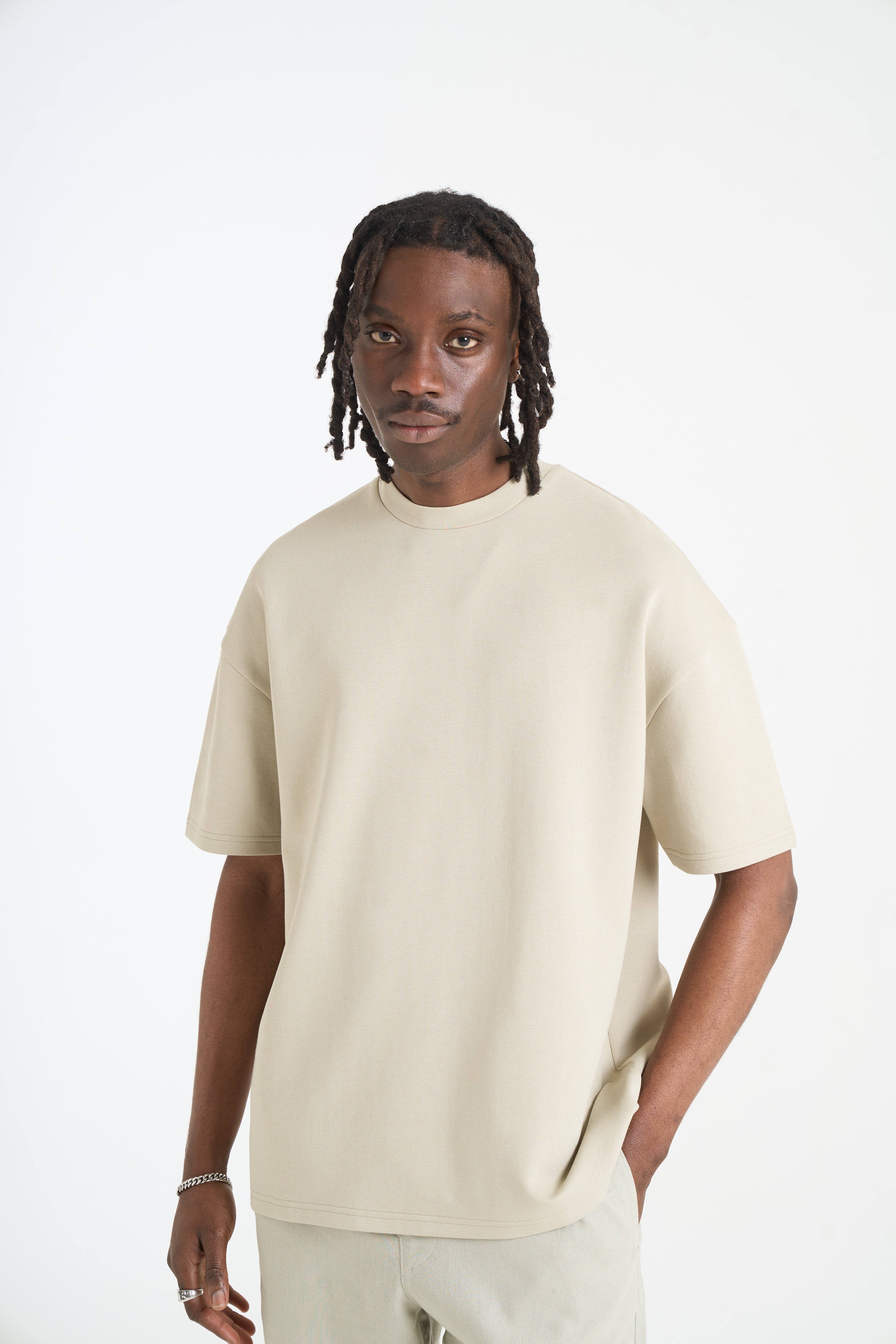 Luxe T Shirt Stone