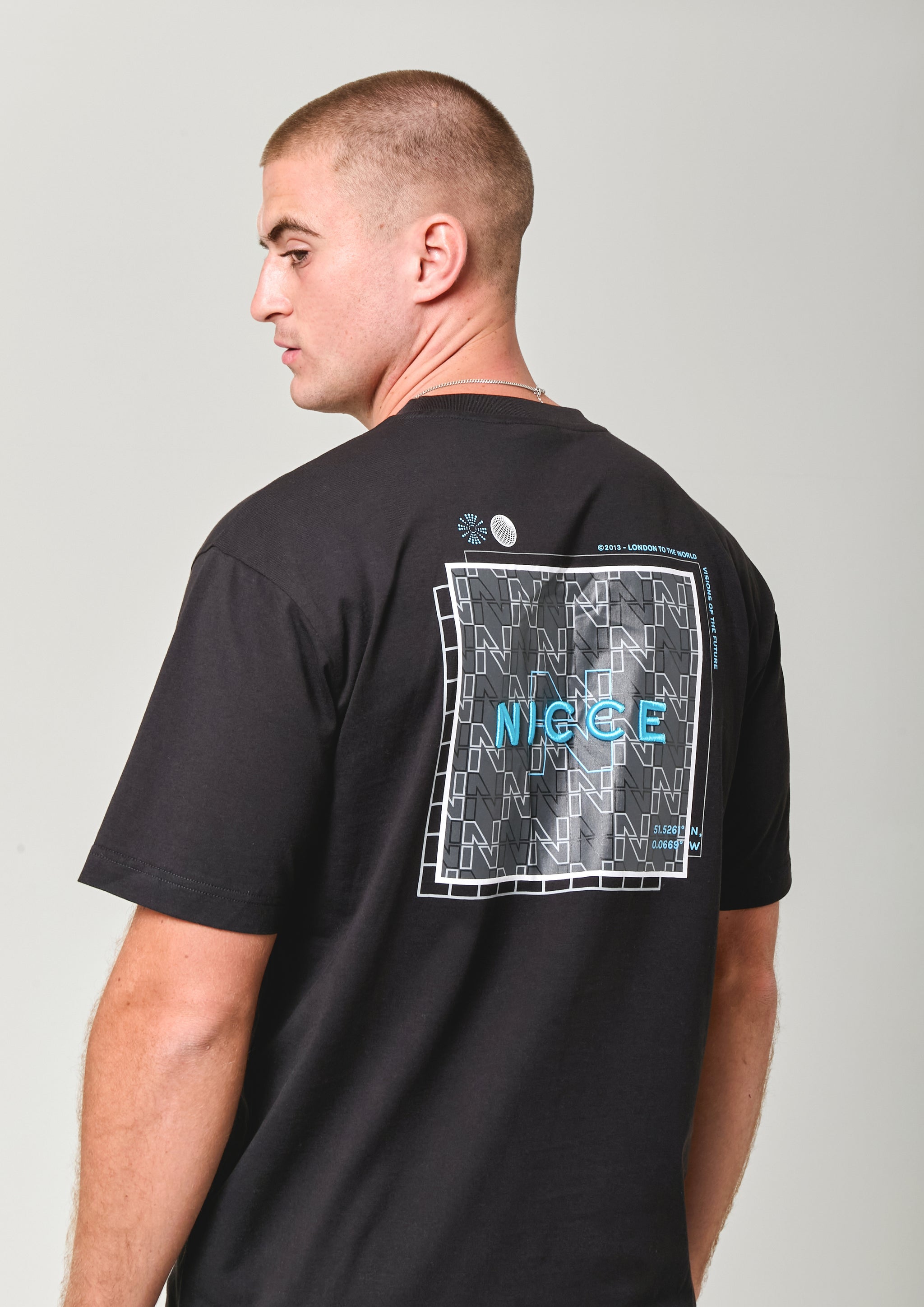 NICCE Mens Vertex T-Shirt Black
