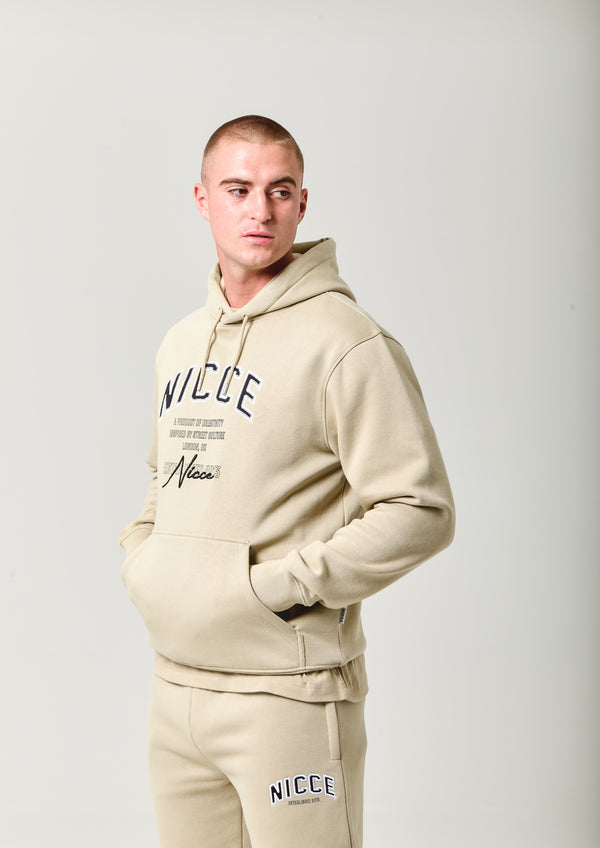 NICCE Mens Elevate Hoodie | Grey Stone
