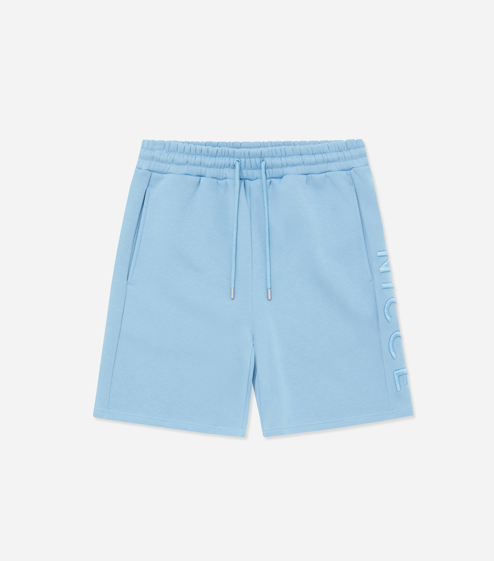 NICCE Mens Mercury Fleece Shorts Allure Blue