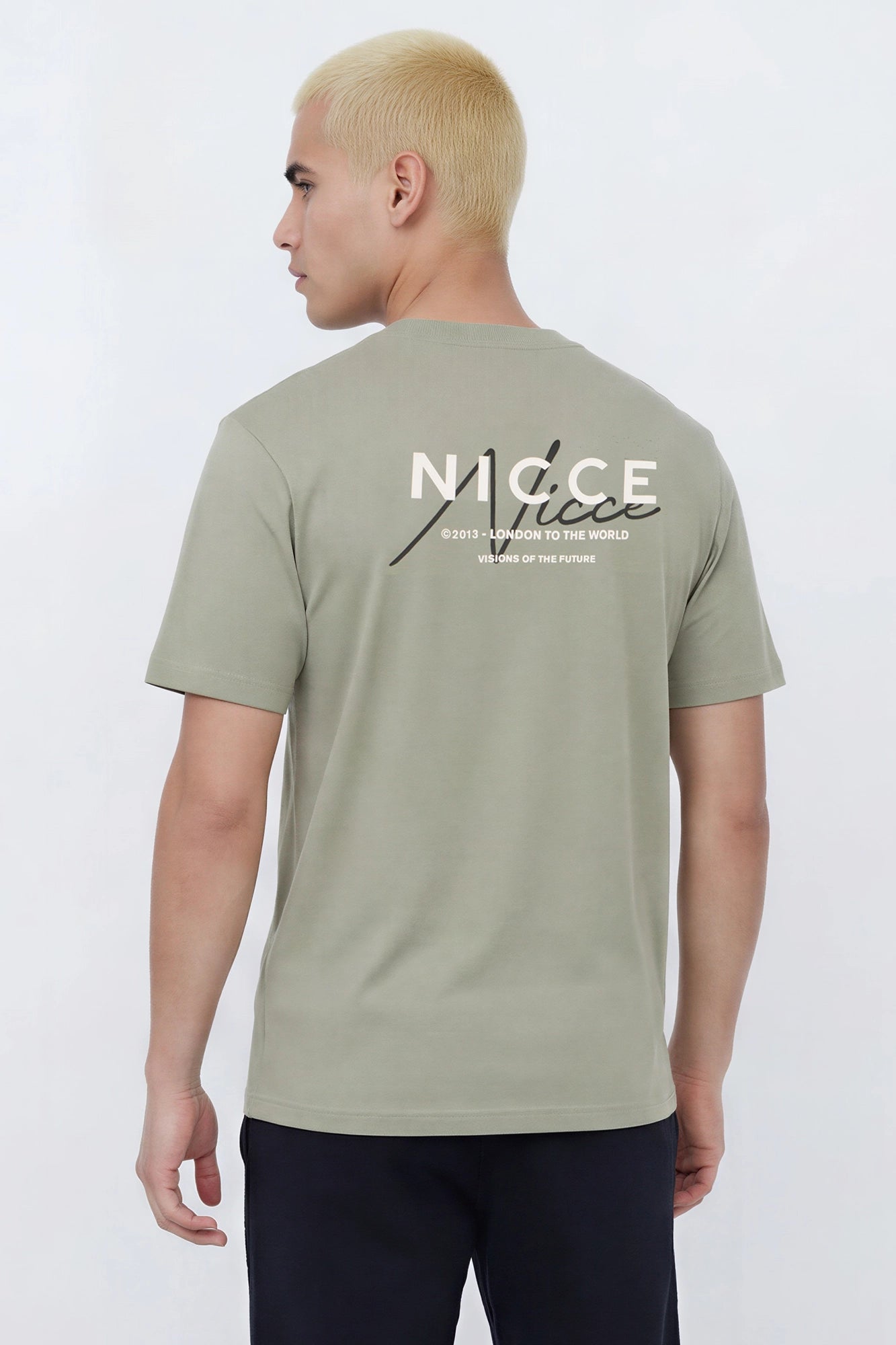 World Essentials T Shirt Sage