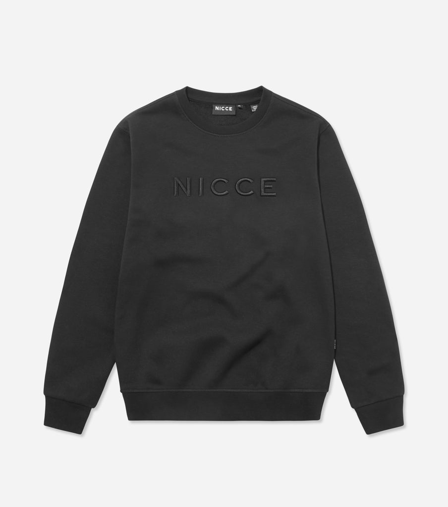 NICCE Mens Mercury Sweat | Black, Sweatshirts