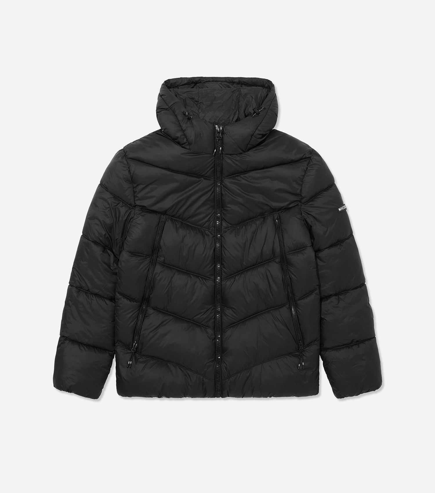 NICCE Mens Canyon Puffer Jacket Black - Main Image