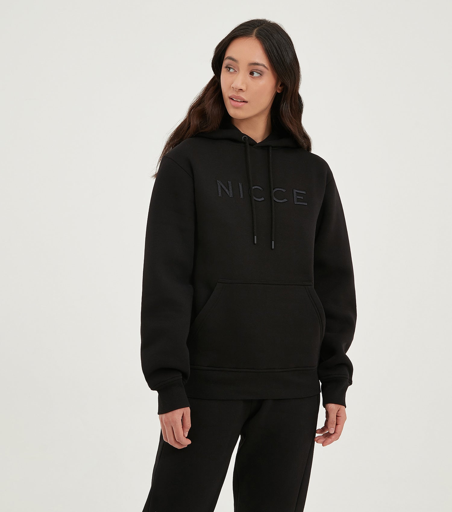 nicce black hoodie