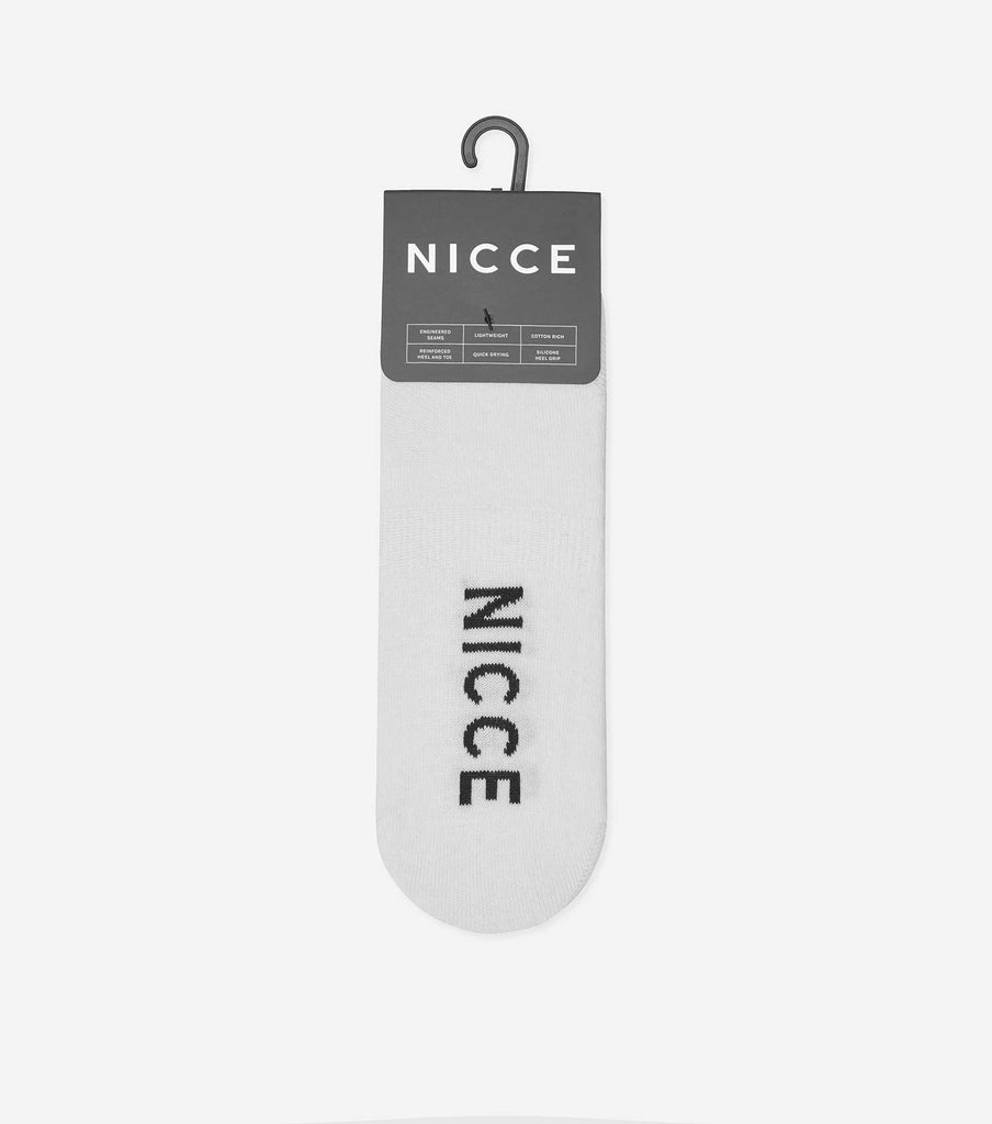 NICCE Mens Sport Socks 3 pack | White - NICCE 